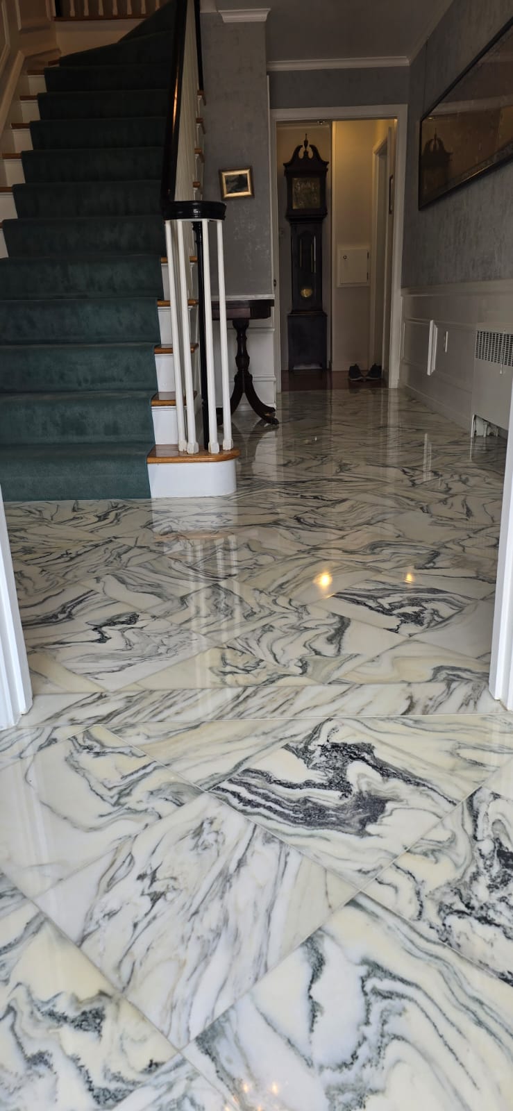 Residential Diamond Polish Floor